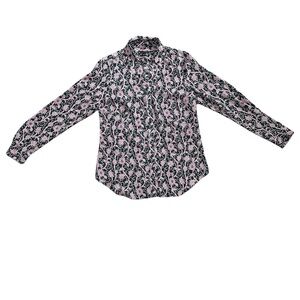 Ann Taylor Women's Button-Down Blouse
Small Floral Print Long Sleeve Shirt